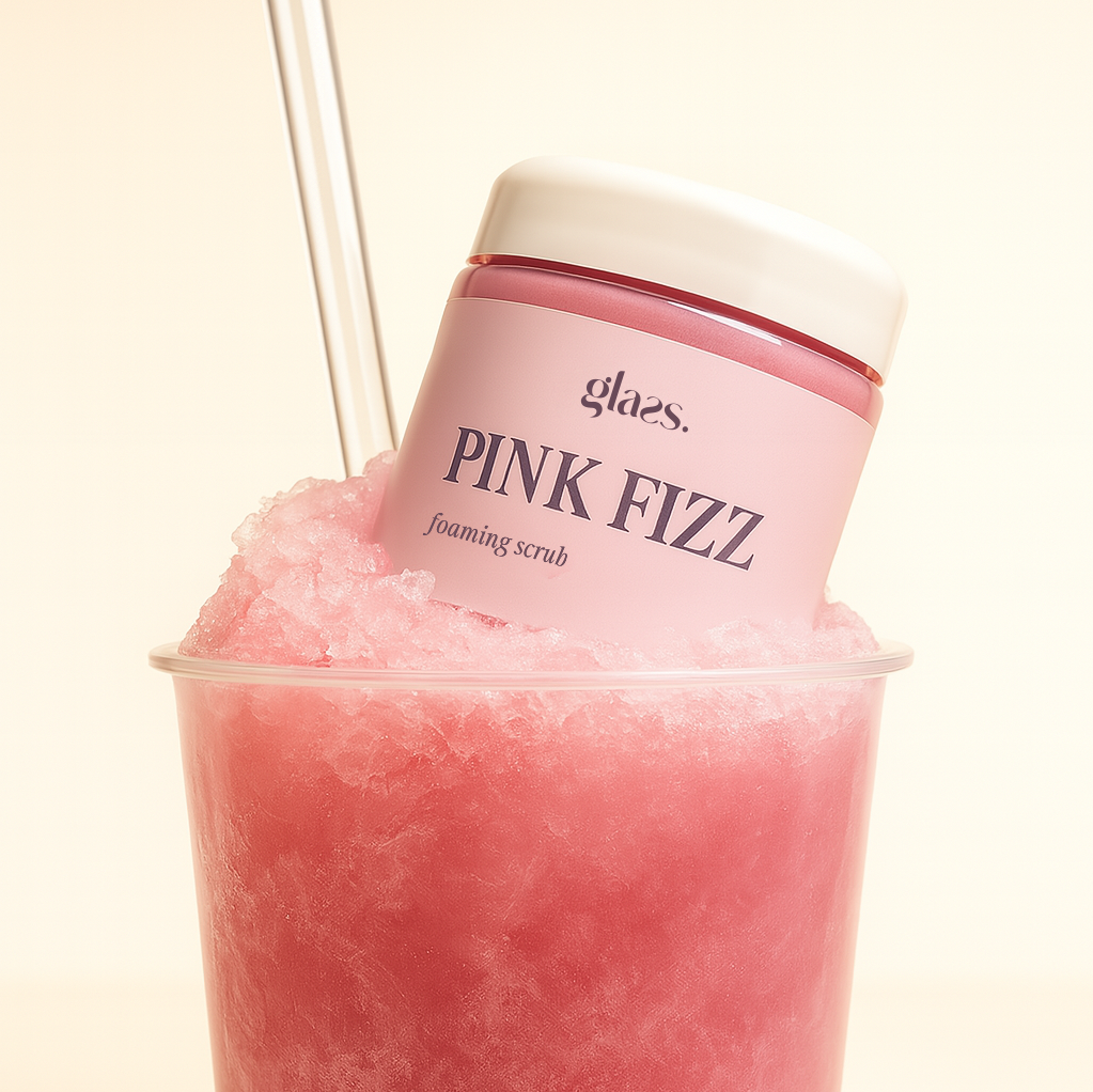 Pink Fizz Foaming Scrub