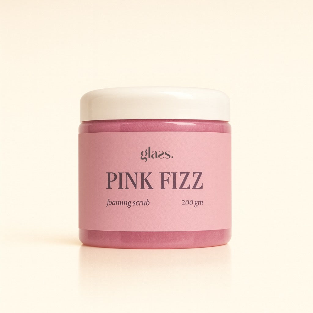 Pink Fizz Foaming Scrub